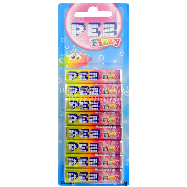 Pez Refills Fizzy 8 Pack 68g