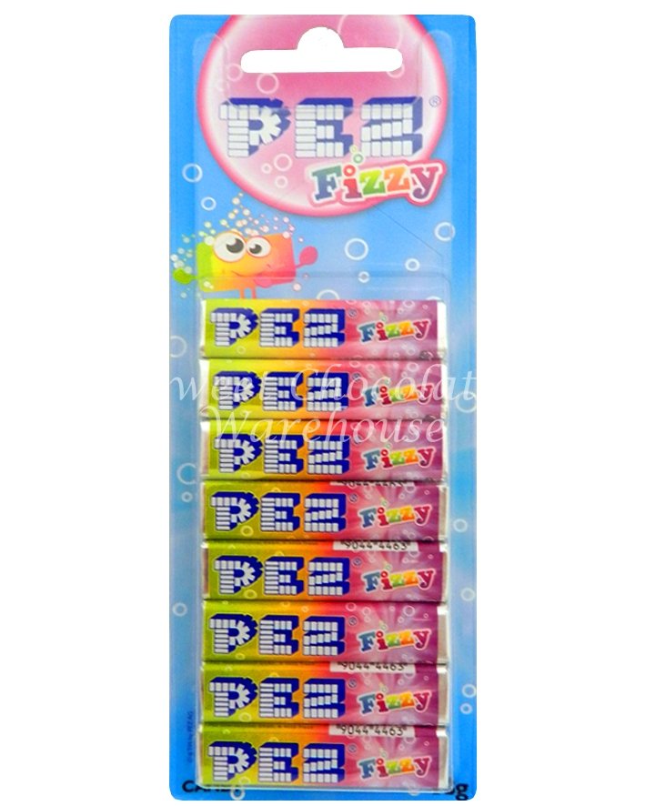 Pez Refills Fizzy 8 Pack 68g