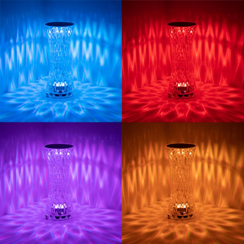 Sparkling Crystal Touch Diamond Lamp - Image 4