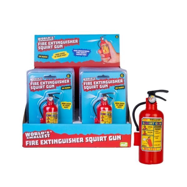 World's Smallest Fire Extinguisher Squirt Gun