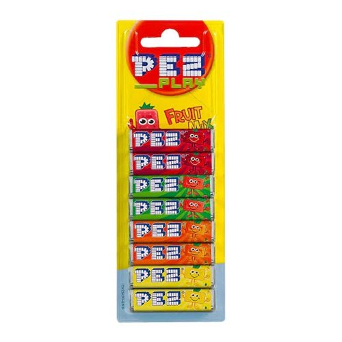 Pez Refills Fruit Mix 8 Pack 68g