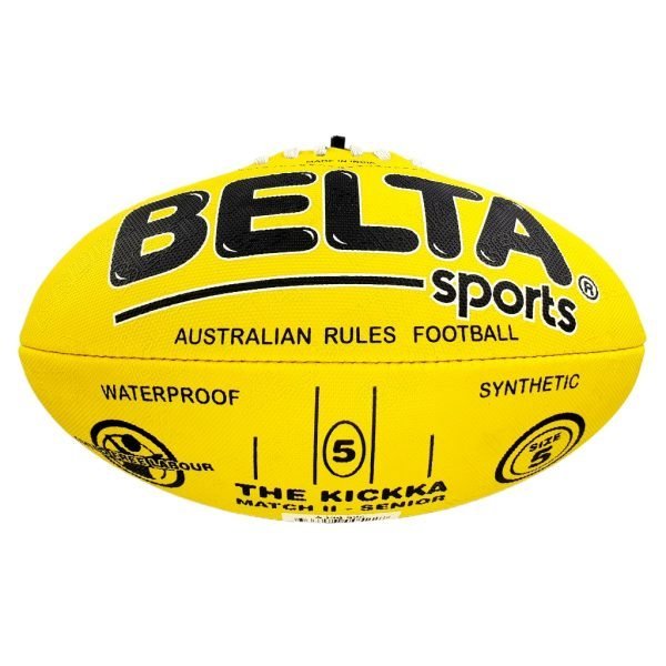 Footy Pvc Soft Touch Mini Fluro Yellow C50