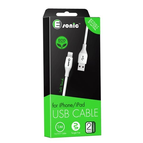 Fancy Eco USB Cable Lightning - White