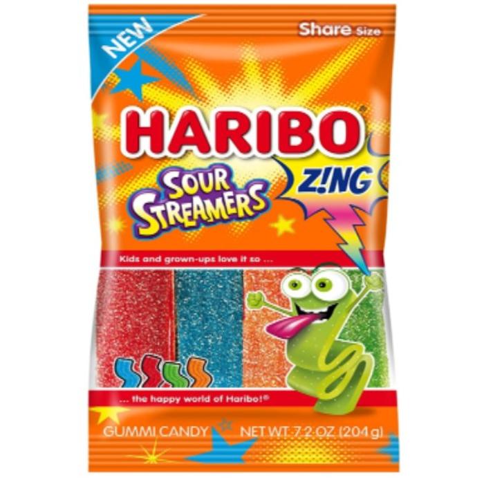 Haribo Sour Streamers Zing 127g