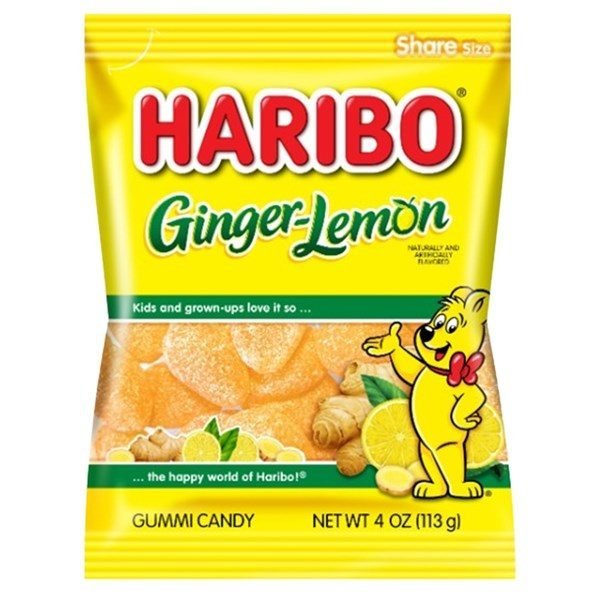 Haribo Ginger Lemon Peg Pag 141g