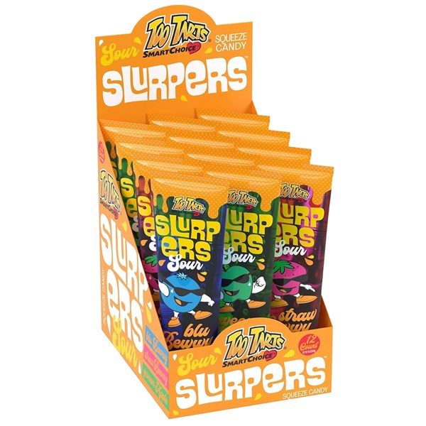 Too Tarts Slurpers Squeeze Candy Sour 120g