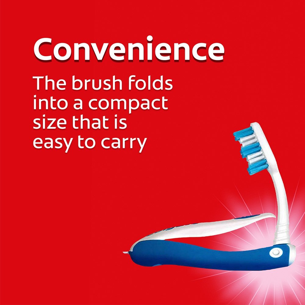 Colgate 1Pk Travel Toothbrush Soft Assorted - Image 2