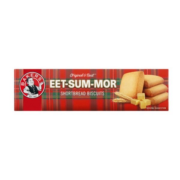 Bakers EET-SUM-MOR Shortbread Biscuits 200g