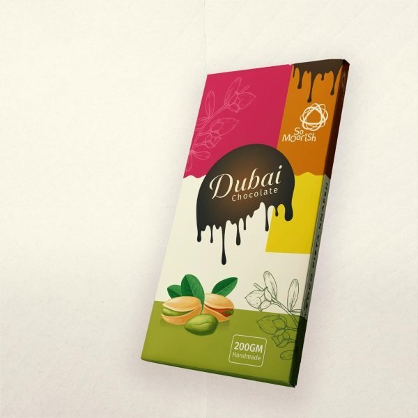 SoMoorish Dubai Chocolate Bar - Pistachio 200g