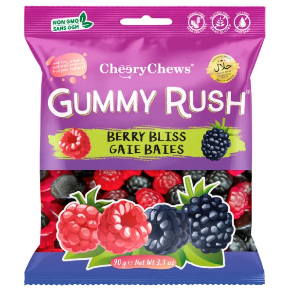 Gummy Rush Berry Bliss 90g