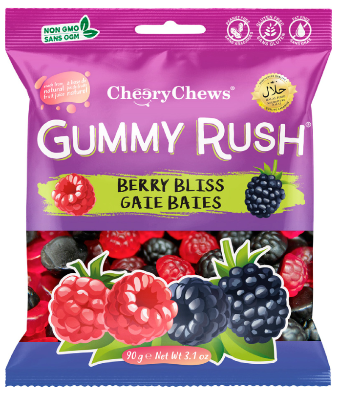 Gummy Rush Berry Bliss 90g