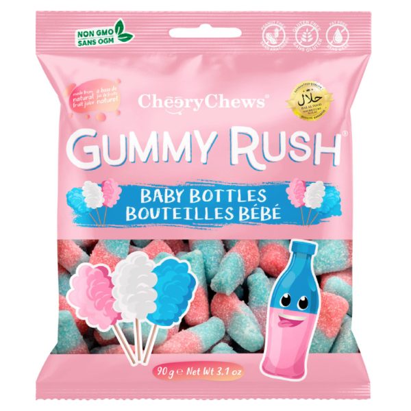 Gummy Rush Baby Bottles 90g