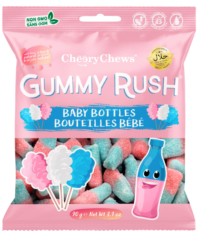 Gummy Rush Baby Bottles 90g