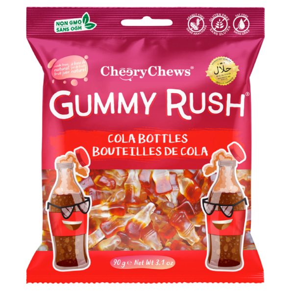 Gummy Rush Cola Bottles 90g