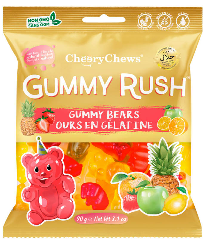 Gummy Rush Bears 90g