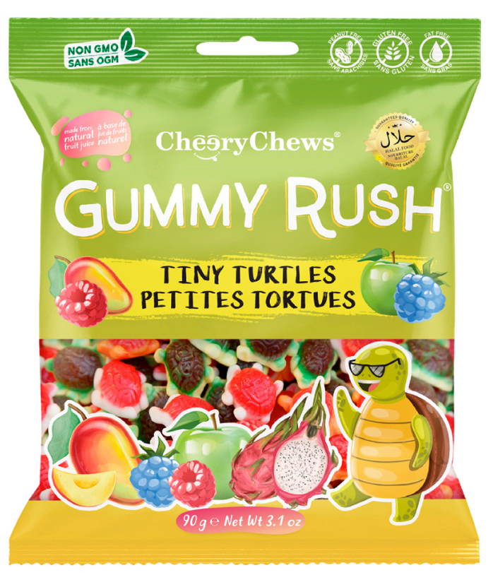 Gummy Rush Tiny Turtles 90g