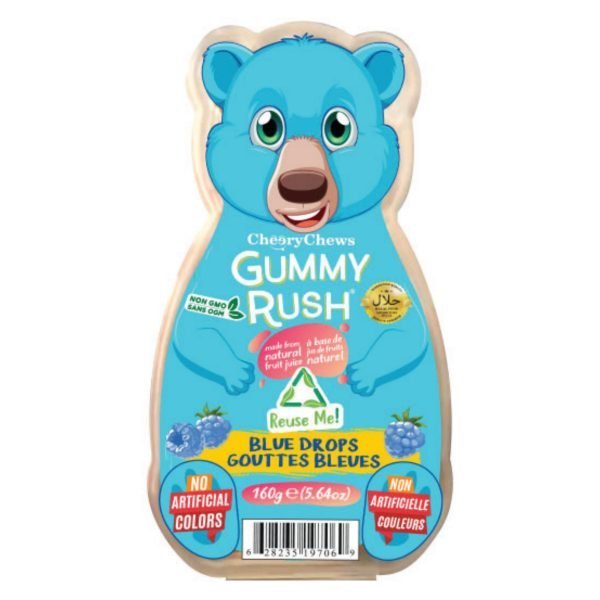 Gummy Rush Blue Drops 160g