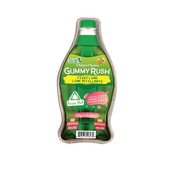 Gummy Rush Fizzy Lime 160g