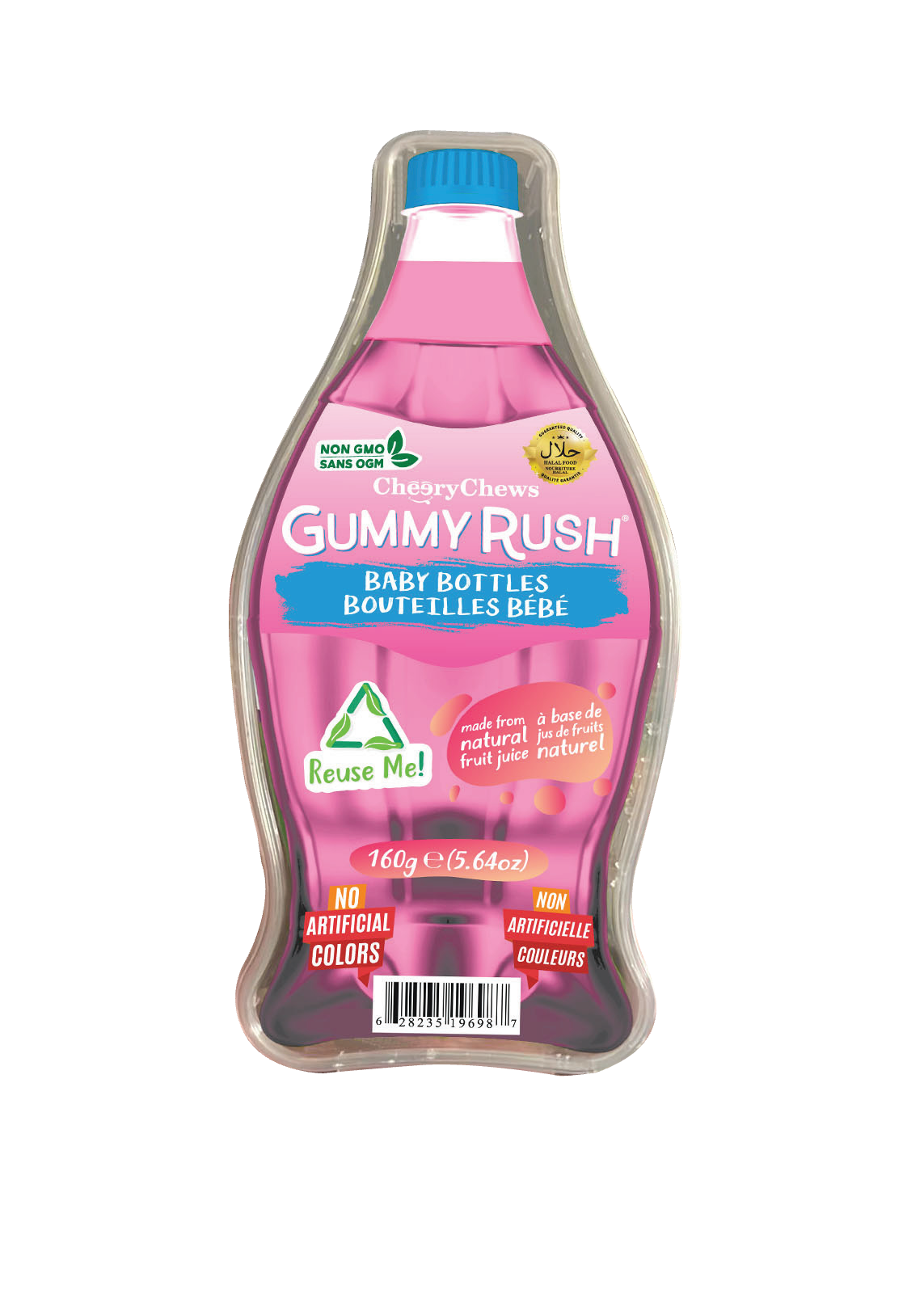 Gummy Rush Baby Bottles 160g