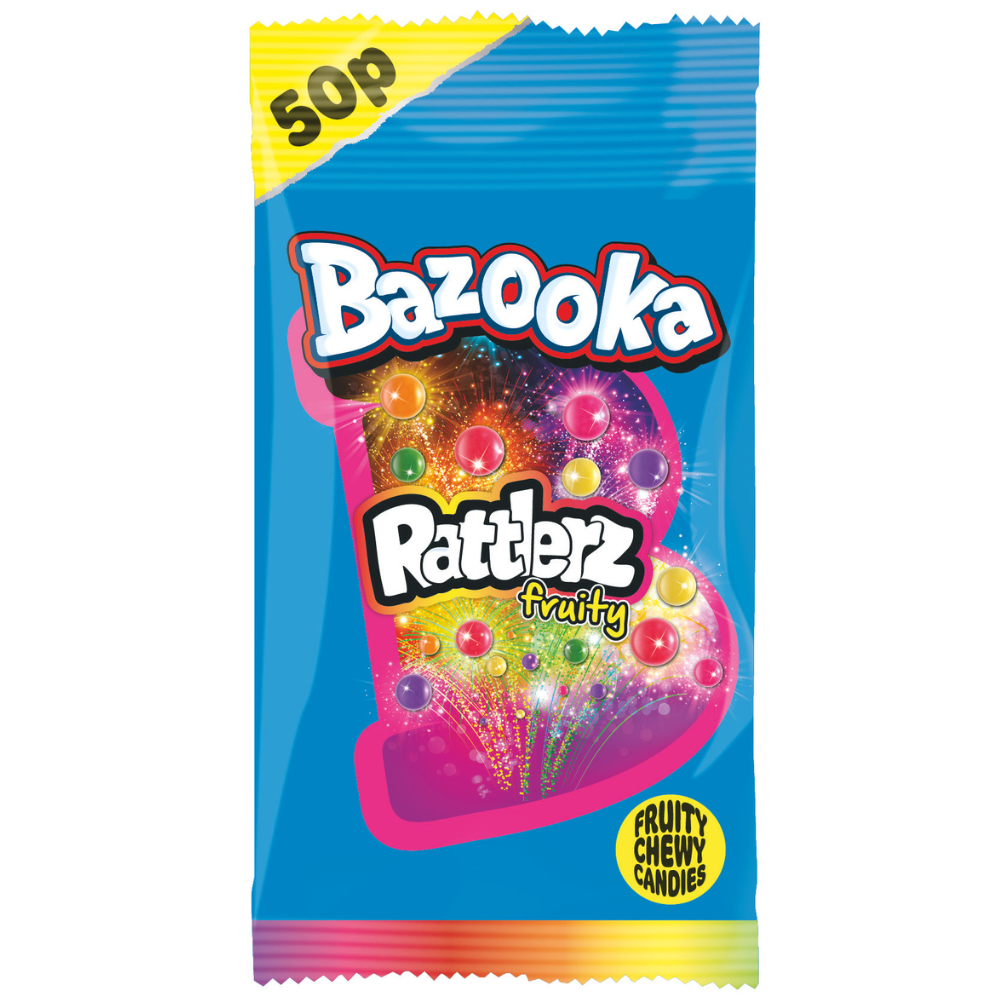 Bazooka Rattlerz Fruity Bag 40g