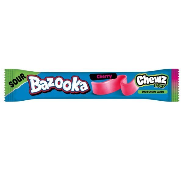 Bazooka Cherry Sour Chew Bars 14g