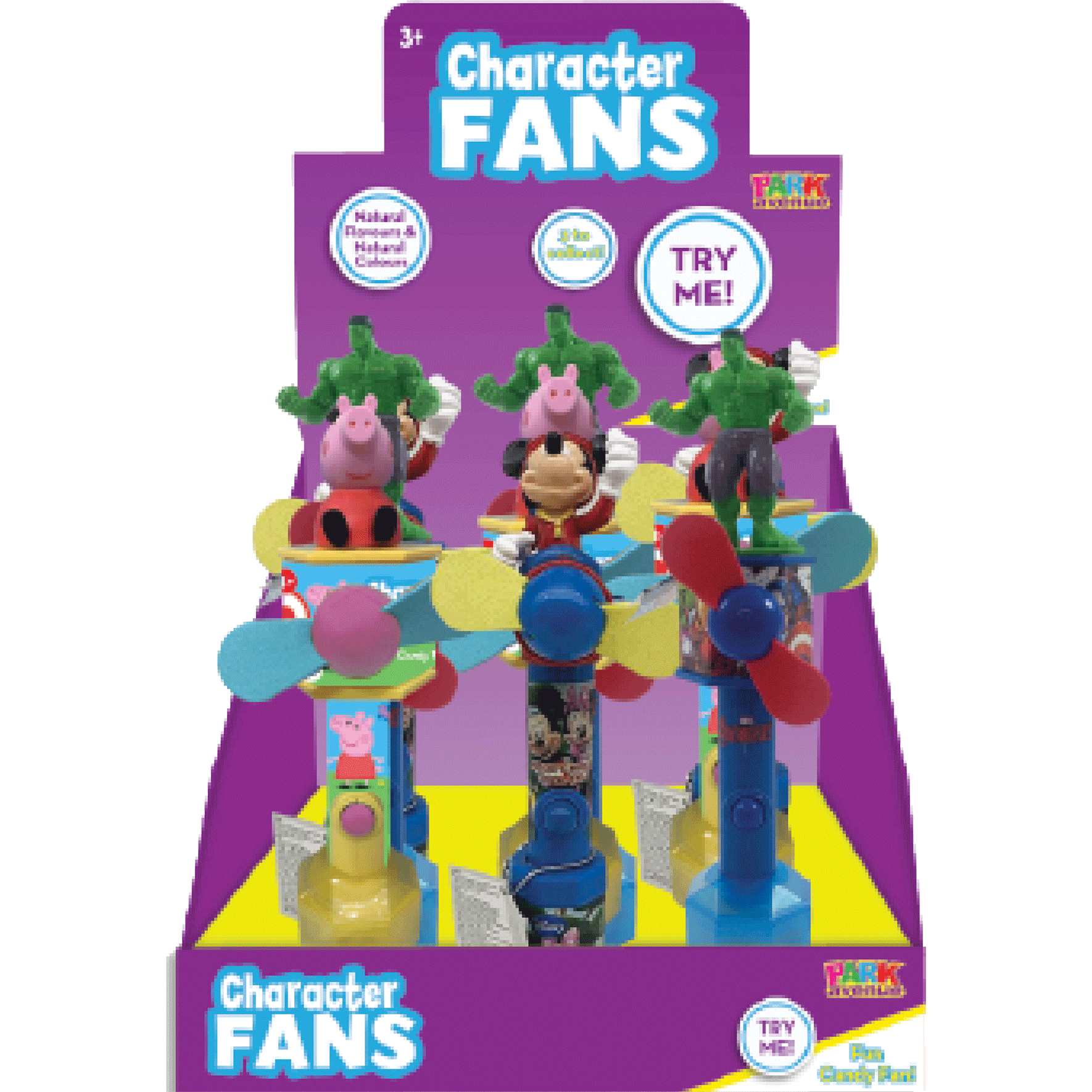Assorted Licensed Character Fans 10g