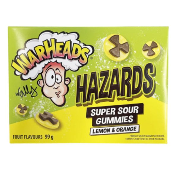 Warheads Sour Hazards Theatre Box 99g