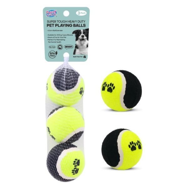 Pet Playing Balls 3PK