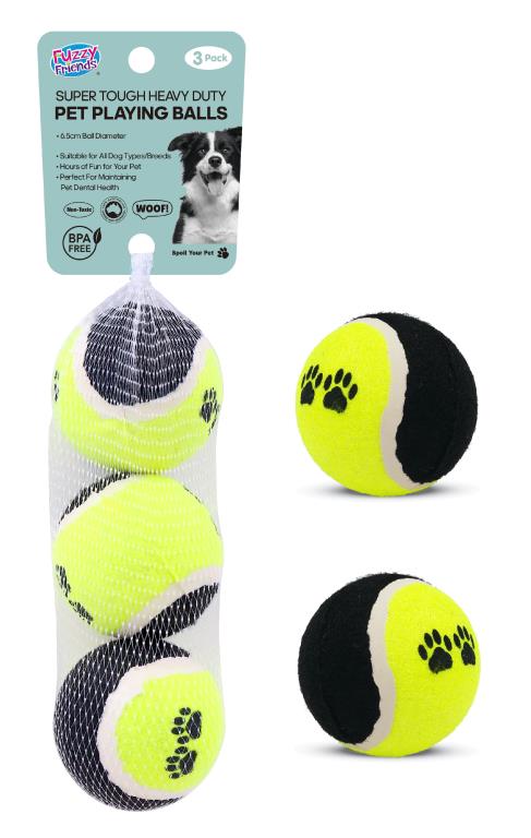 Pet Playing Balls 3PK