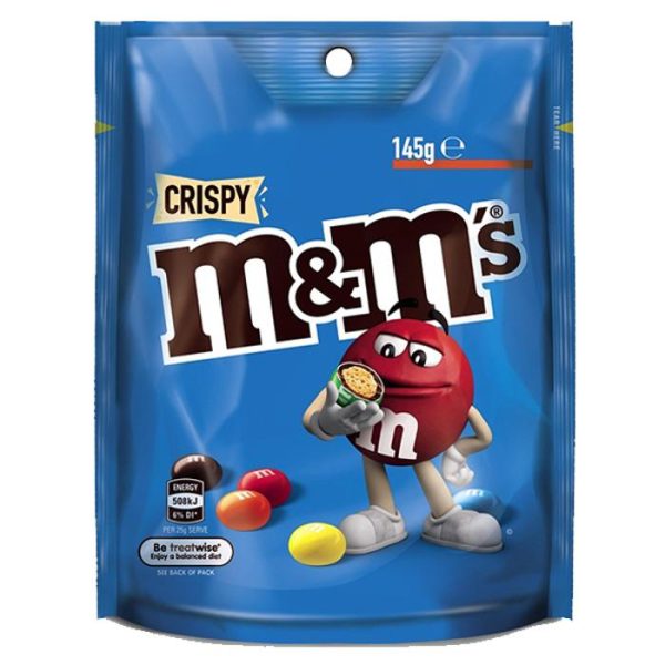 M&M's Crispy Bag 145g
