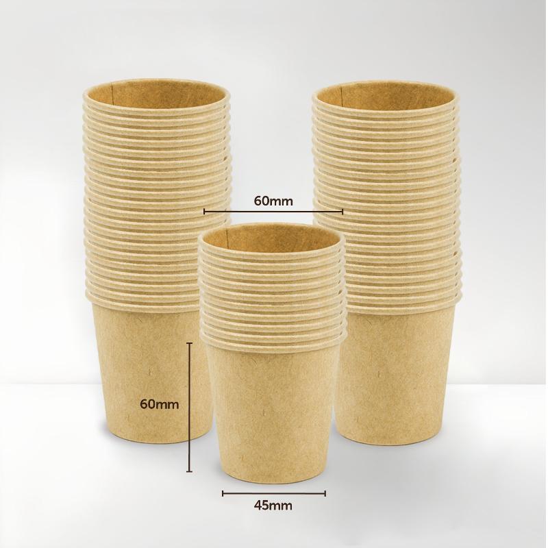 Paper Coffee Cup Single Wall 118mL 50pk (Espresso) - Image 2