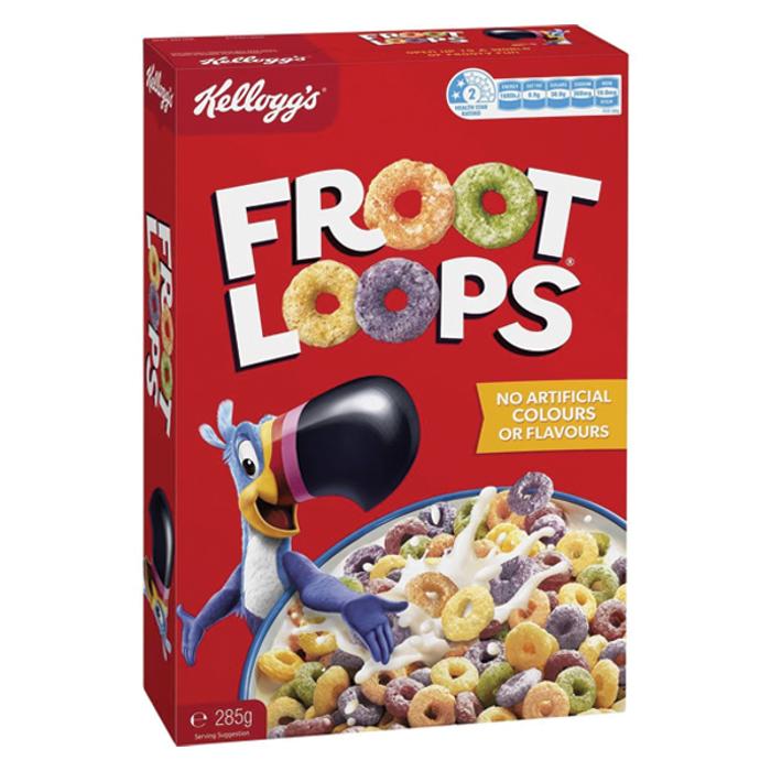Kellogg's Froot Loops Cereal 285g