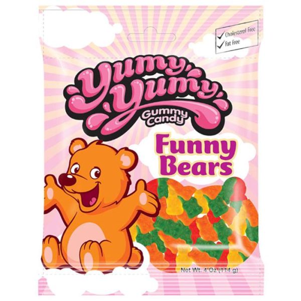Yumy Yumy Funny Bears 114g