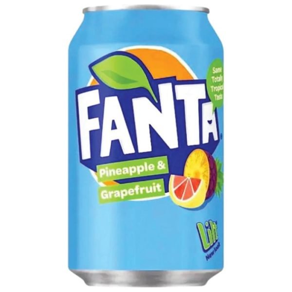 UK Fanta Pineapple & Grapefruit 330ml