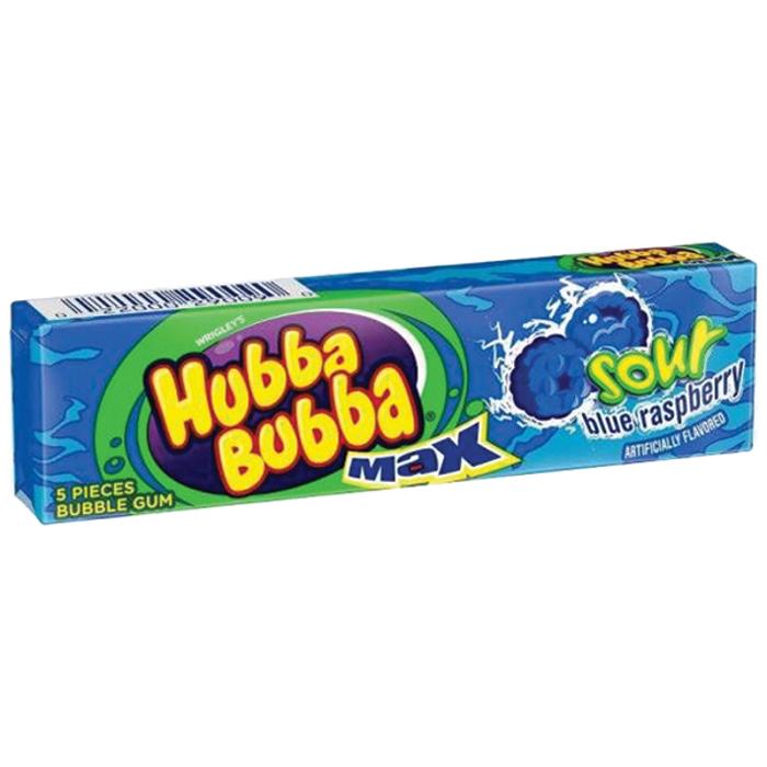 US Hubba Bubba Sour Blue Raspberry 5pc