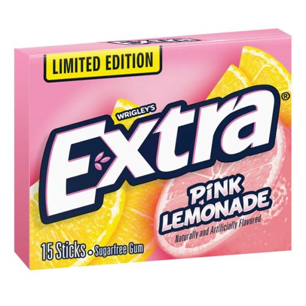 Wrigley's Extra Pink Lemonade 15 Sticks