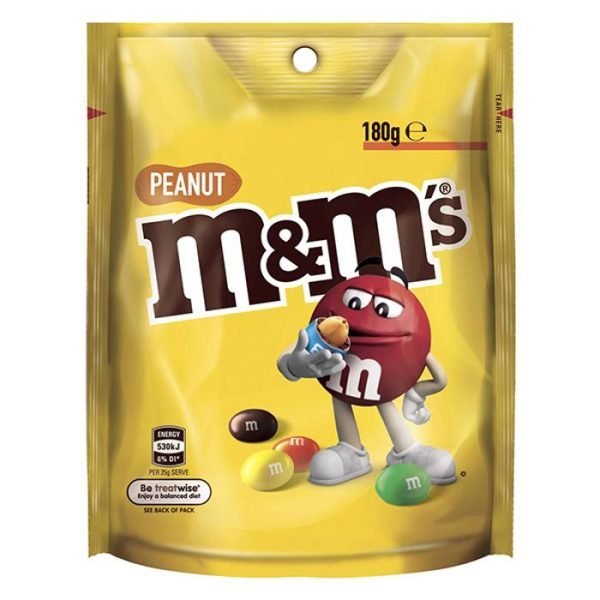 M&M's Peanut Bag 180g