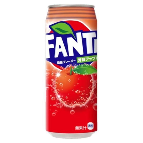 Japanese Fanta Rich Red Apple 500ml