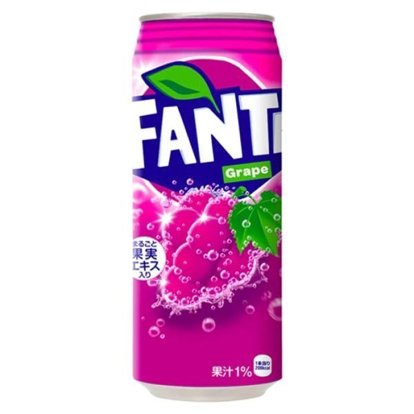 Japanese Fanta Grape 500ml