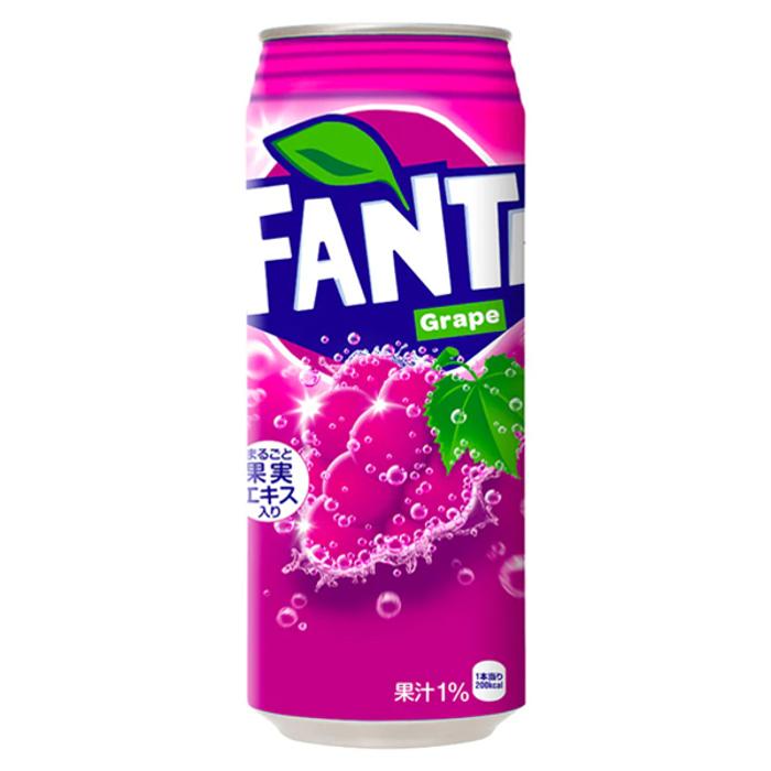Japanese Fanta Grape 500ml