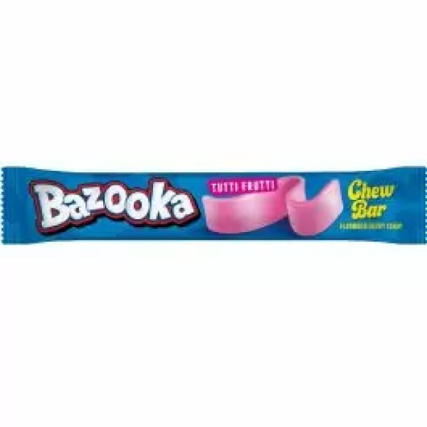 Bazooka Tutti Fruitti Sour Chew Bars 14g
