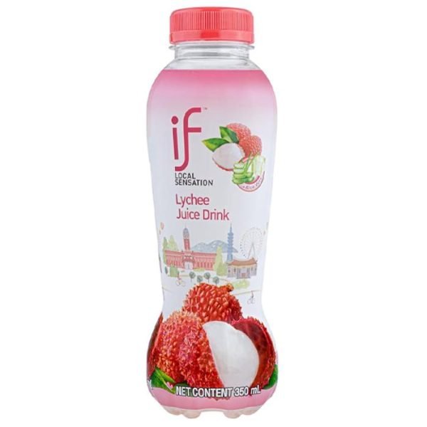 if Lychee Juice Drink with Aloe Vera 350ml