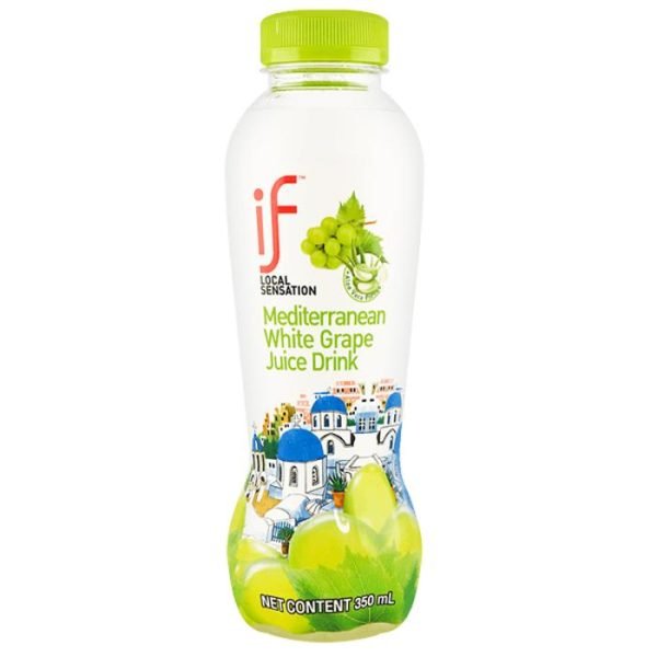 if Mediterranean White Grape Juice Drink with Aloe Vera 350ml