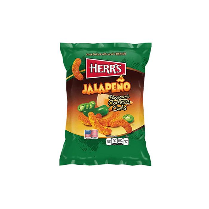 Herr's Jalapeno Poppers Cheese Curls 28g