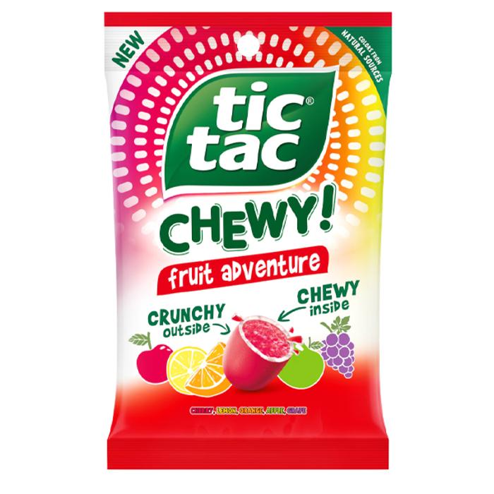TicTac Chewy Fruit Adventure 79g