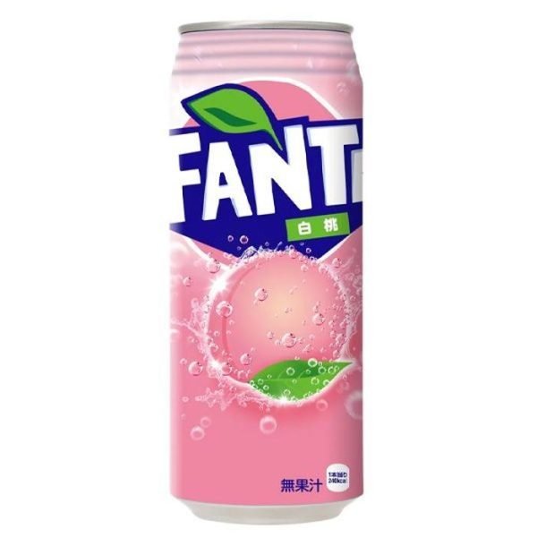 Japanese Fanta White Peach 500ml