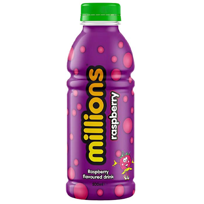 UK Millions Raspberry Flavoured Drink 500ml