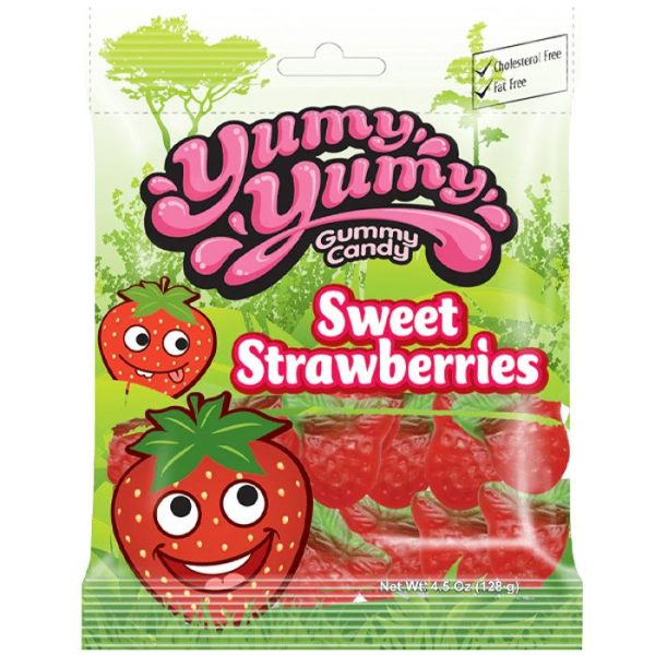 Yumy Yumy Sweet Strawberries 128g