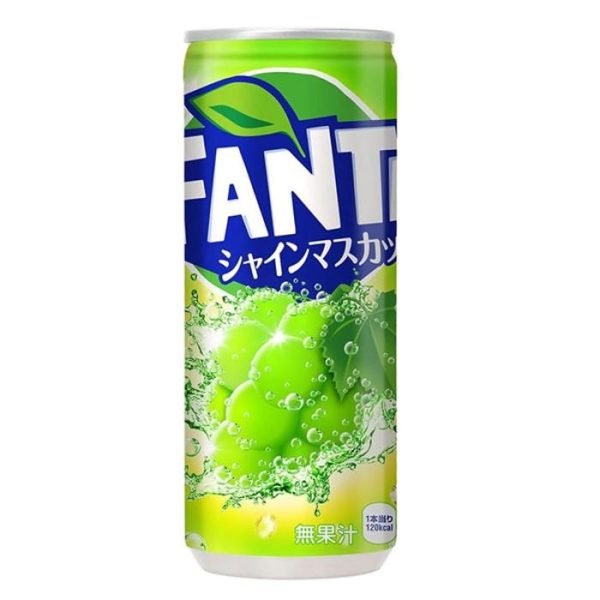 Japanese Fanta Green Grape 250ml