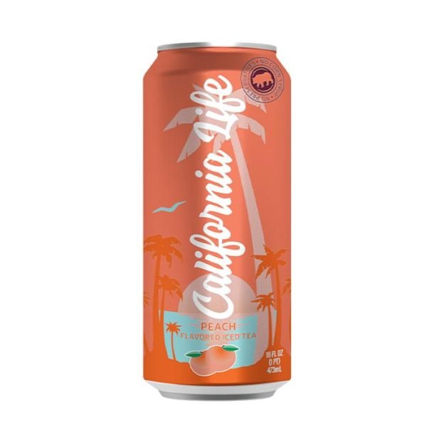 California Life Peach Iced Tea 473ml